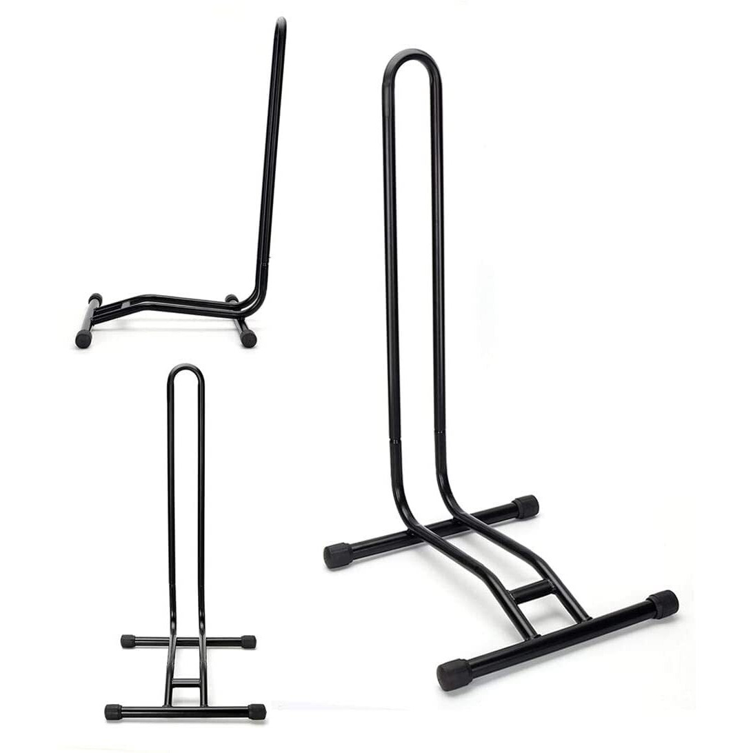Linist Bicycle Floor Type Parking Rack Stand for Mountain and Road Bicycle Indoor Outdoor Use