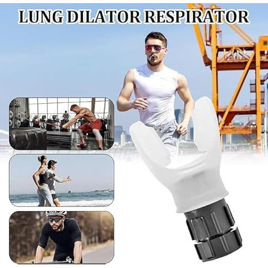 OxyBreeze Breathing Trainer with Finger Gripper & Hand Gripper - Adjustable Resistance Hand Exerciser | Portable & Durable Grip Strength Trainer