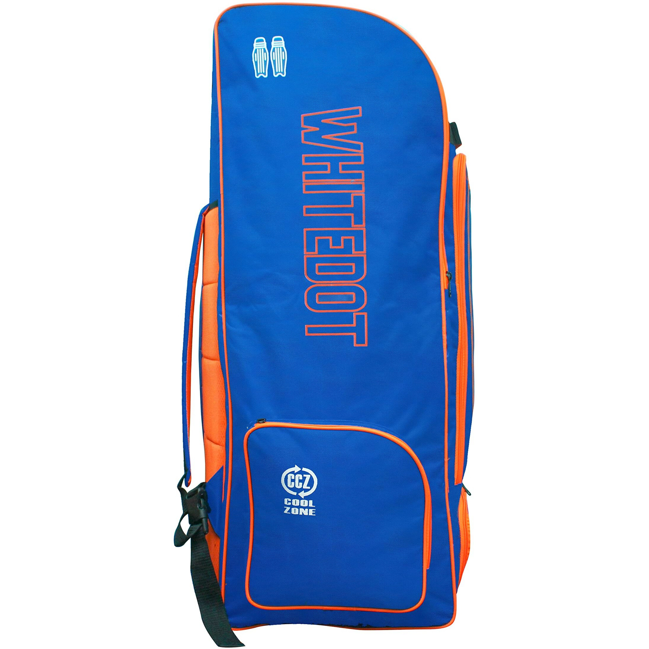 WHITEDOT SPORTS Polyester Spliit Duffle Cricket Kitbag Pack of 1|Blue|Large|