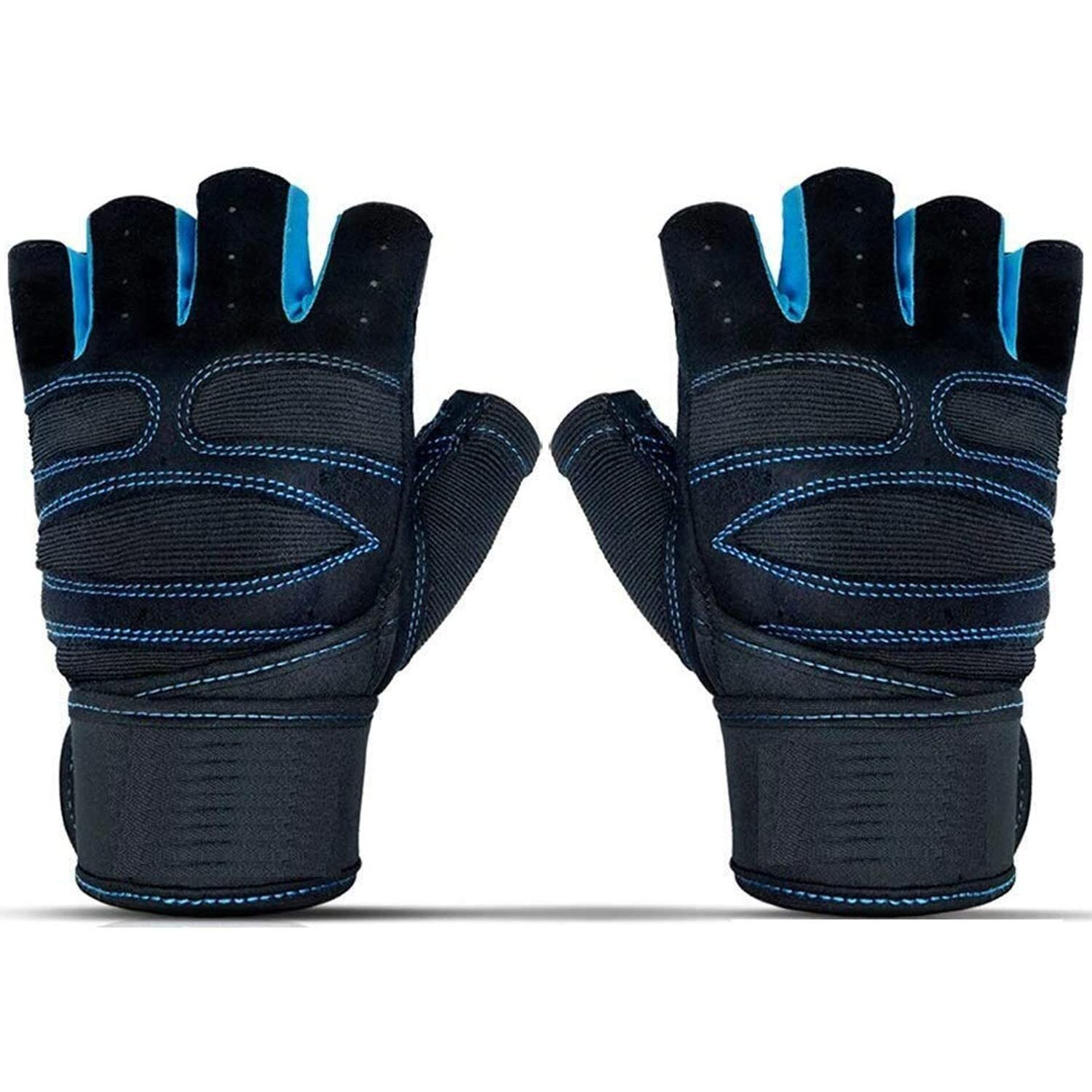 gocart with g logo weightlifting gloves with 12  wrist wrap support for gym, power lifting, workout, weightlifting, cross fit, fitness, sports for men and women