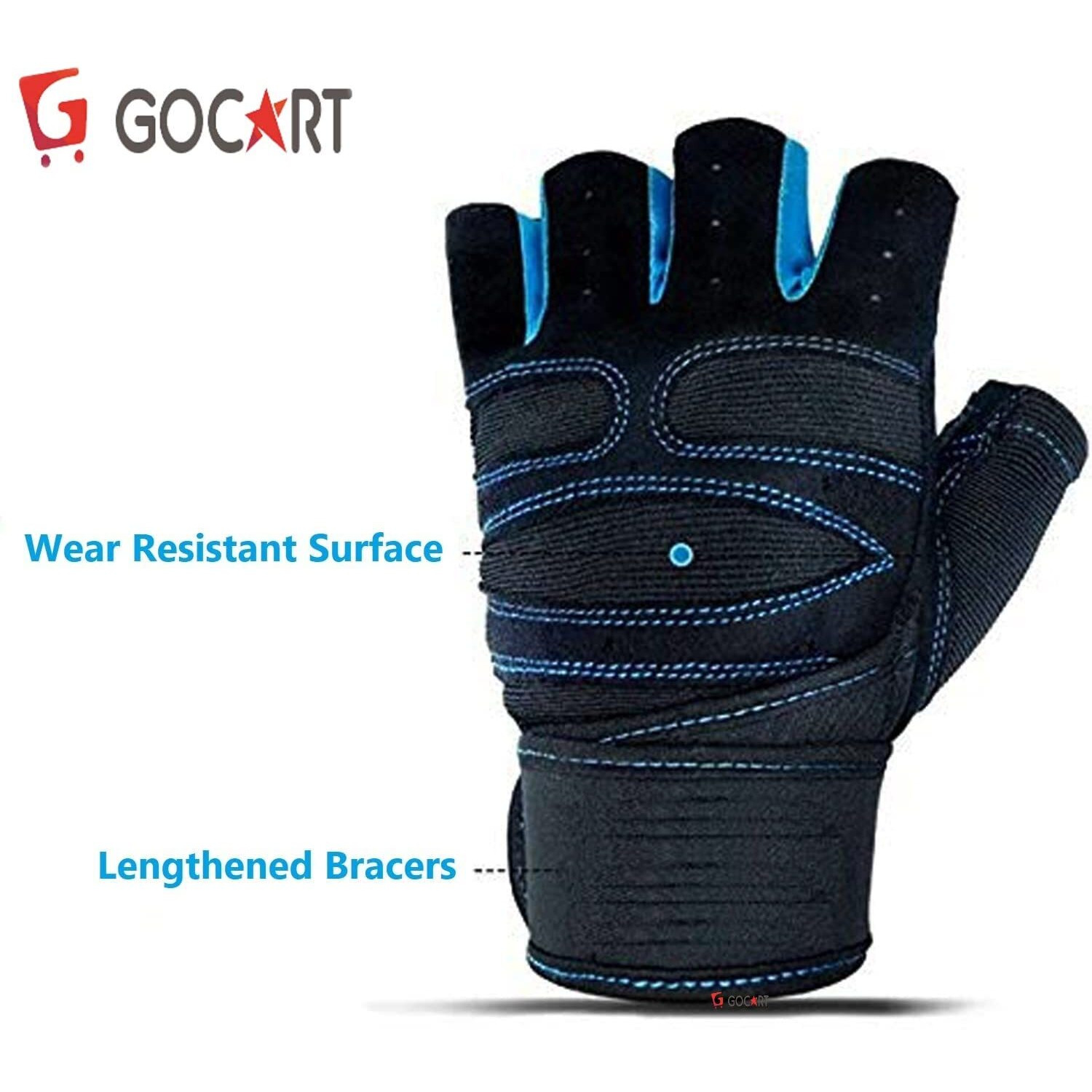 gocart with g logo weightlifting gloves with 12  wrist wrap support for gym, power lifting, workout, weightlifting, cross fit, fitness, sports for men and women
