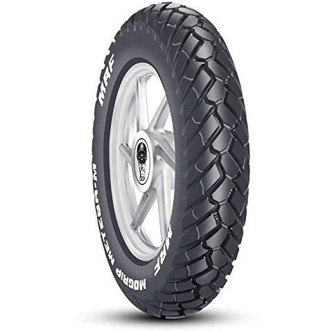 MRF Mogrip Meteor-M 28169440 120/80 R17 61P Tubeless Bike Tyre, Rear