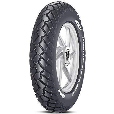 MRF Mogrip Meteor-M 28169440 120/80 R17 61P Tubeless Bike Tyre, Rear
