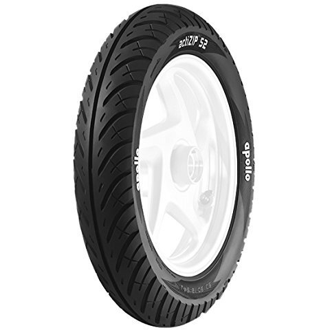 Apollo Actizip S2 90/100-10 Tubeless Bike Tyre, Front or Rear