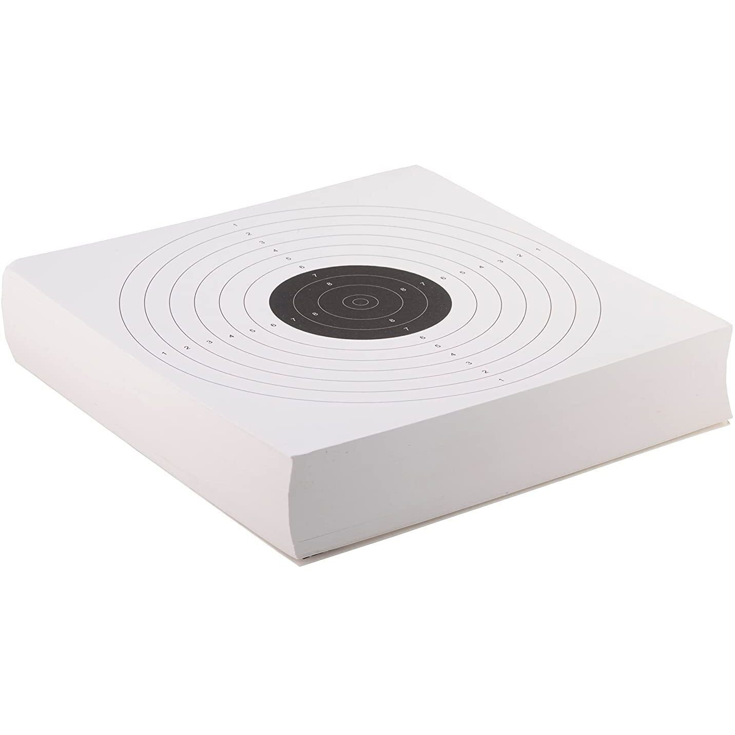 Generic 10M Air Pistol Targets (Hard Paper, White Card)-100Pc