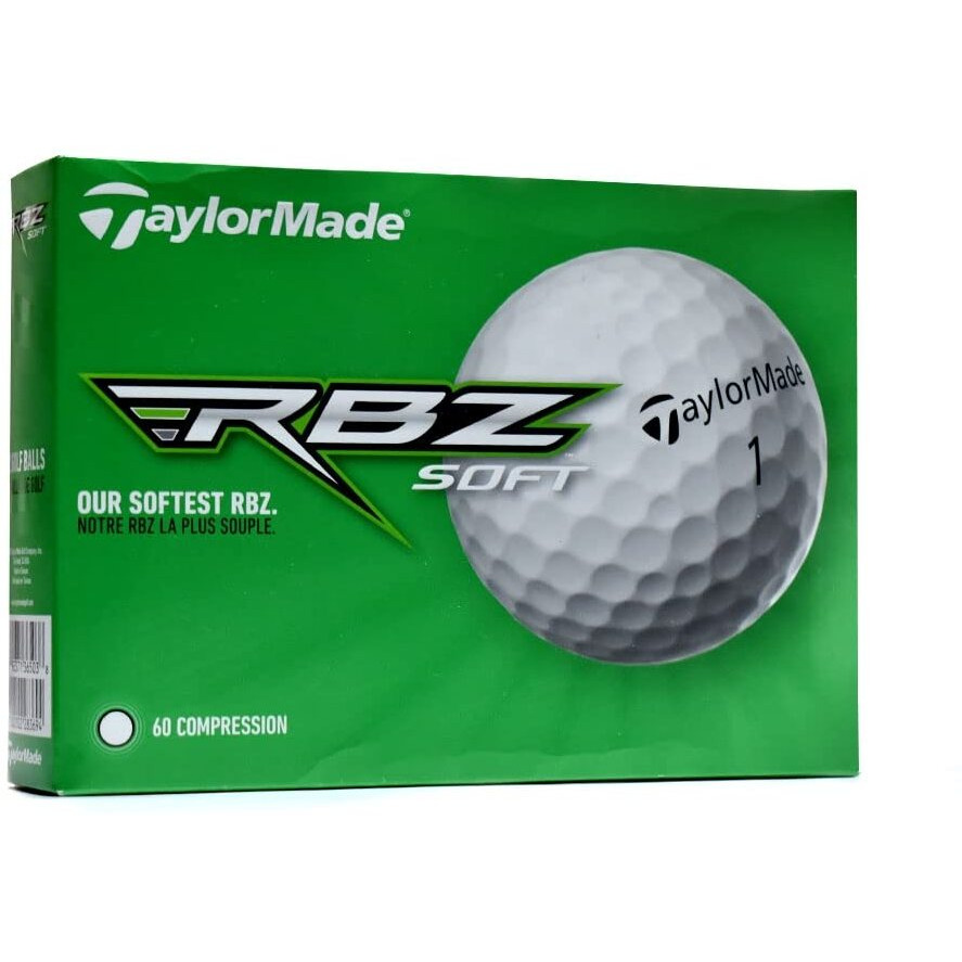 TaylorMade RBZ Soft Golf Balls - White Color (Pack of 12) | Latest 2021 Edition | Extreme Soft Feel | Best for Mid & High Handicap