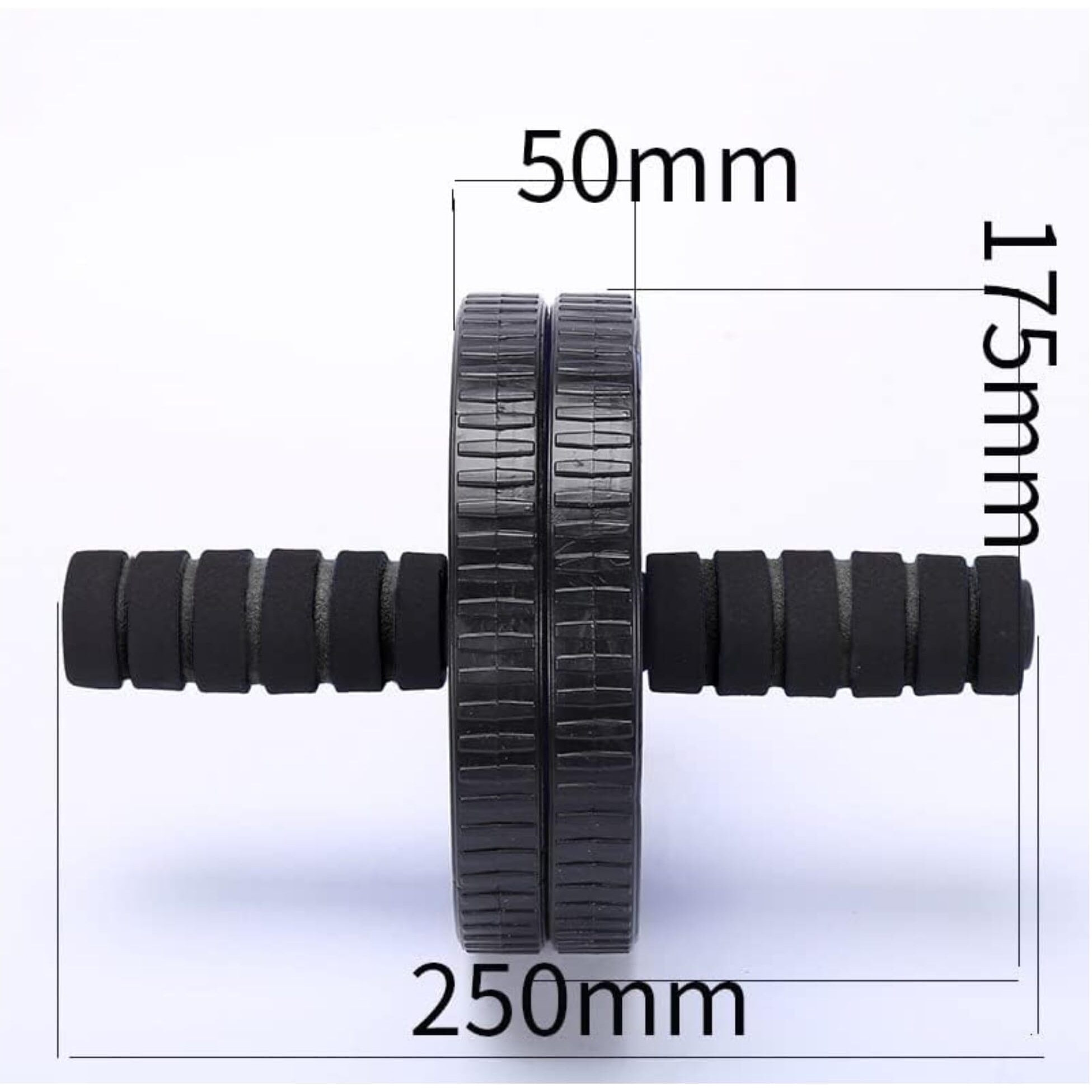 ODDISH Tummy Trimmer Double Spring with Ab Roller Wheels Combo Pack for Men & Women - Ultimate Abdominal Workout Equipment for Home & Gym Use - Stomach, Abs, Belly Exercise, Core Strength & Fitness