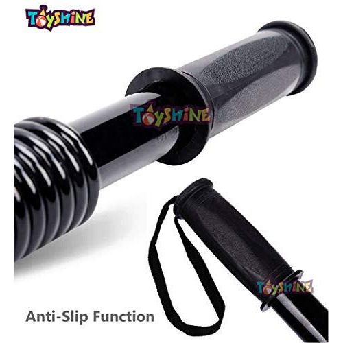 Toyshine Carbon Steel Metal Spring Power Twister 40 kg Bar Equipment for Upper Body and Arm Strengthening Workout (SSTP, Black)