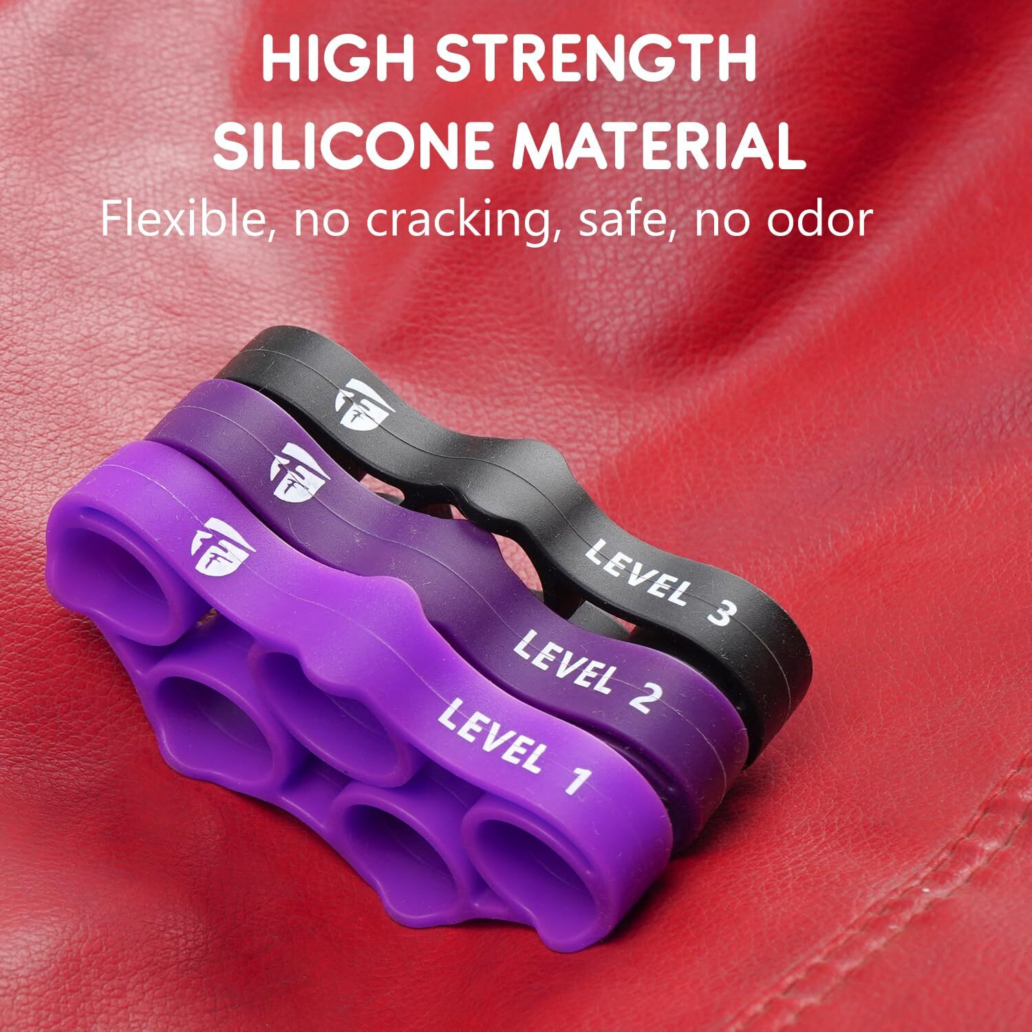 FirstFit Hand Grip Strengthener - Finger Exerciser and Finger Stretcher