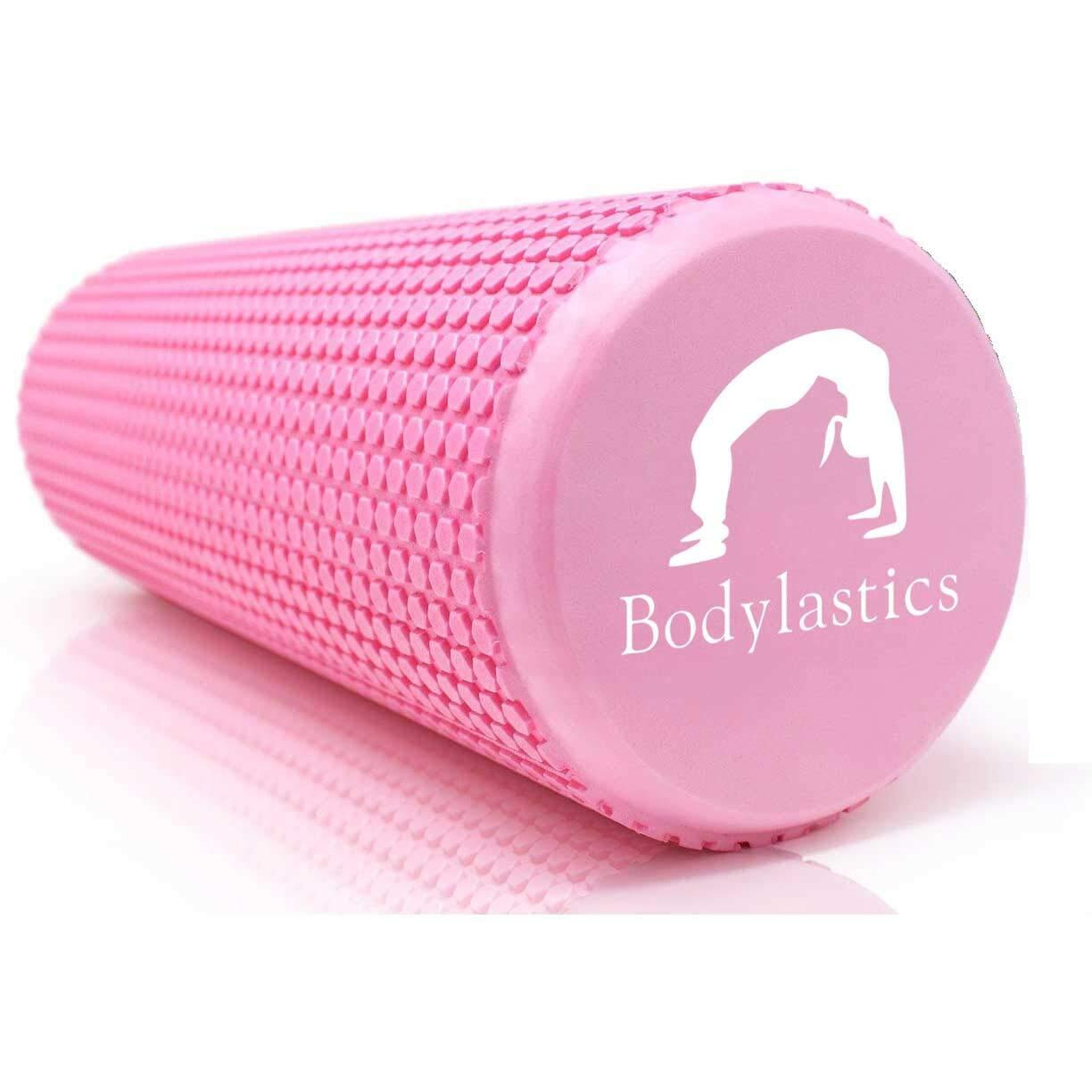 Bodylastics 30cms EVA Dotted Foam Roller for Deep Tissue Massage, Relief from Sore Muscles Pain, Pre & Post Exercise Fitness Workout Sessions