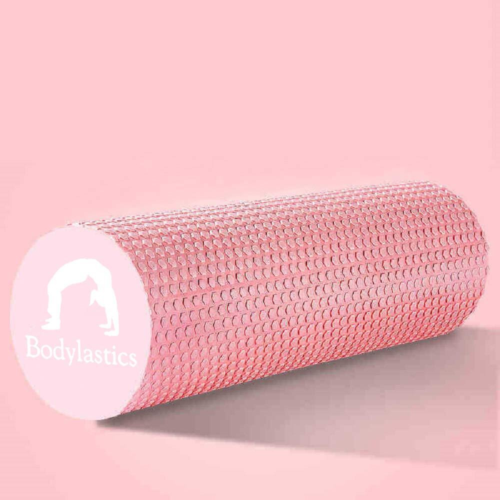 Bodylastics 30cms EVA Dotted Foam Roller for Deep Tissue Massage, Relief from Sore Muscles Pain, Pre & Post Exercise Fitness Workout Sessions