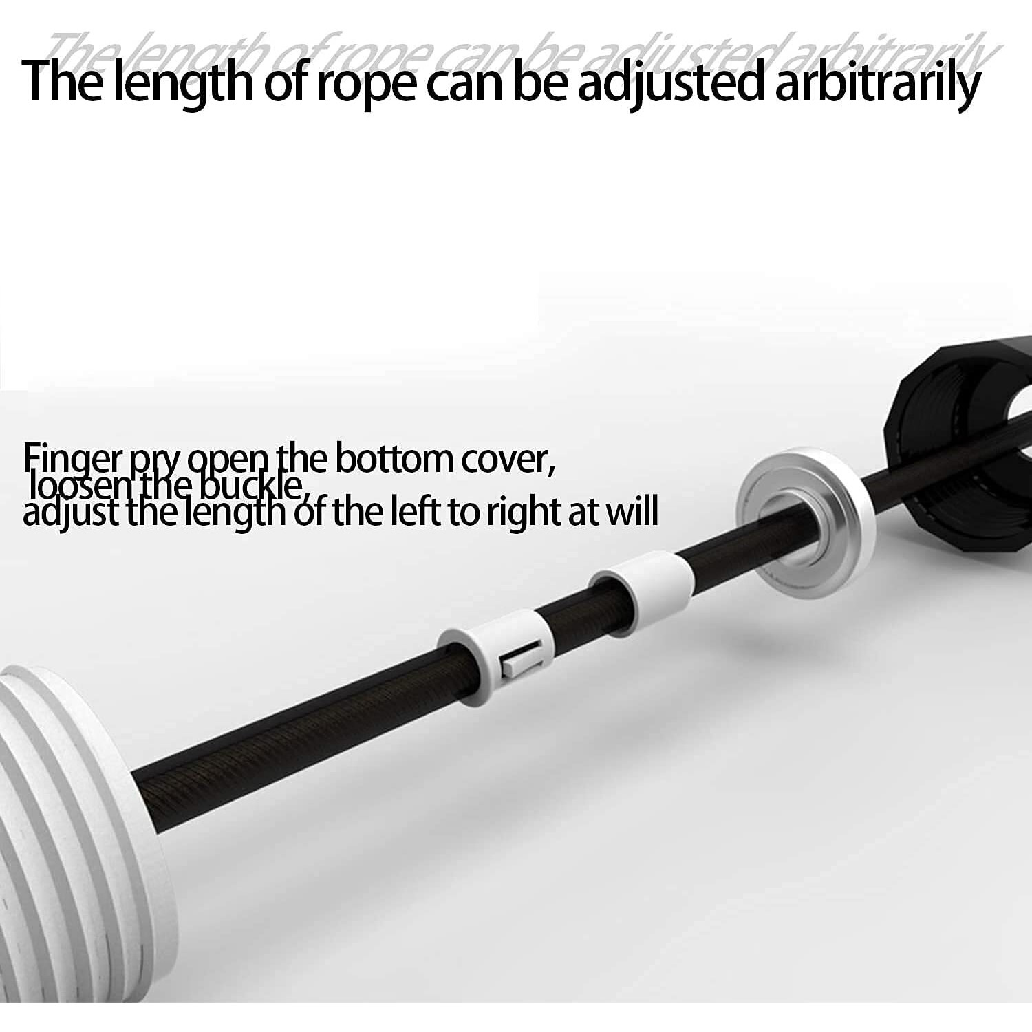 Wearslim Professional Skipping Rope with Ball Bearings Rapid Speed Jump Rope Cable and 6 Memory Foam Handles Ideal for Aerobic Exercise Like Speed Training, Extreme Jumping - Black