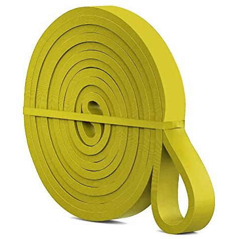 FirstFit Natural Rubber Pull Up Resistance Bands Exercise Band for Strength Training, Home Fitness, Crossfit, Stretch Exercises, Powerlifting Stretch - Size (8-15lbs)