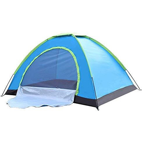Inditradition Polyester Waterproof Camping & Picnic Tent (For 6 Persons, 6 X 6.5 X 4 Feet) - Assorted Colour, 5 Person & More