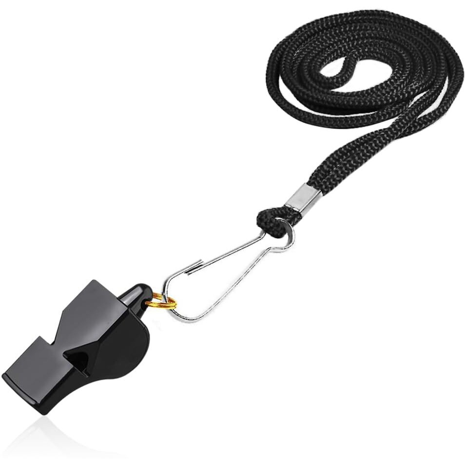 Proberos Whistle with Break Away Lanyard