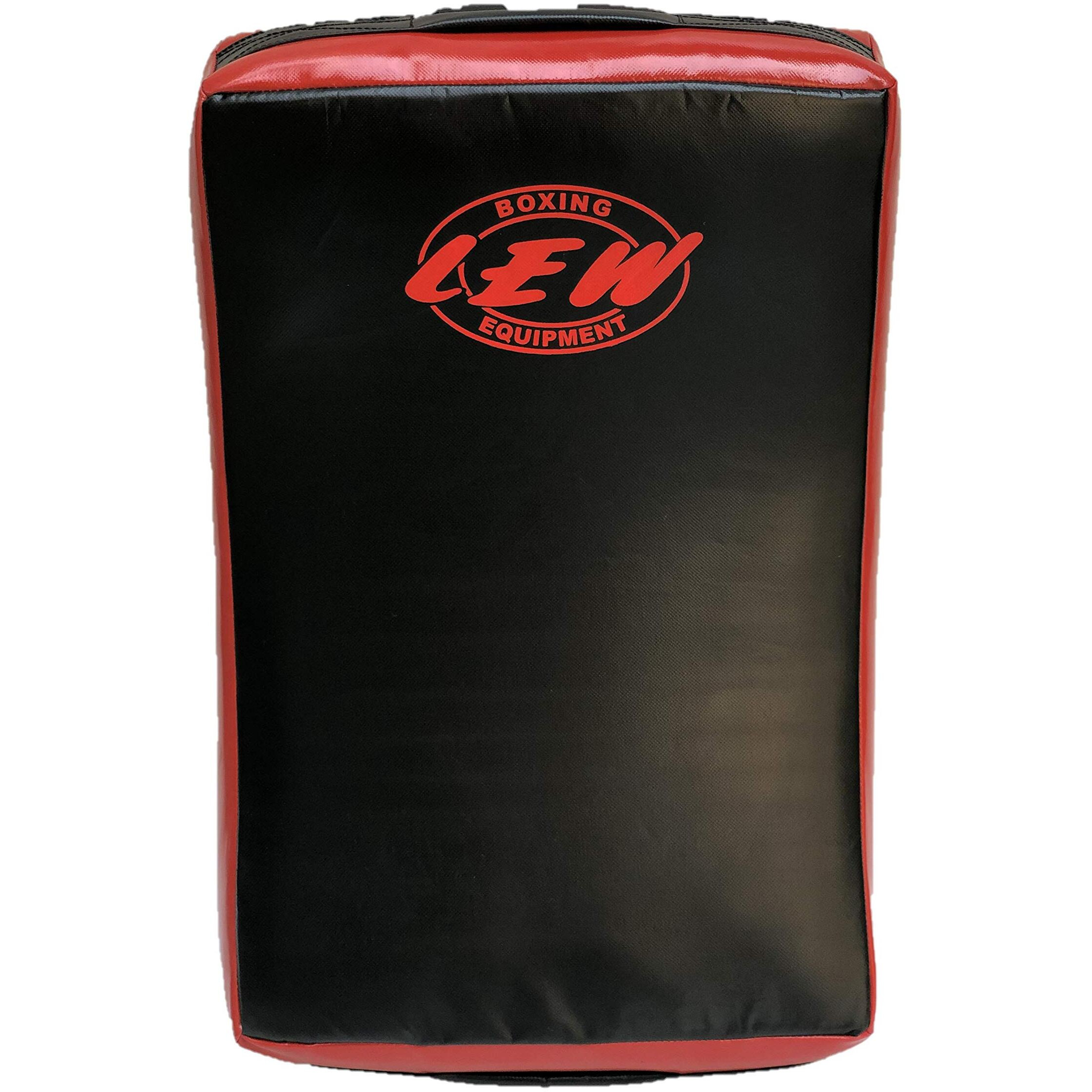 LEW Nylon Muay Thai MMA Kickboxing Training Kick Focus Pads, Black