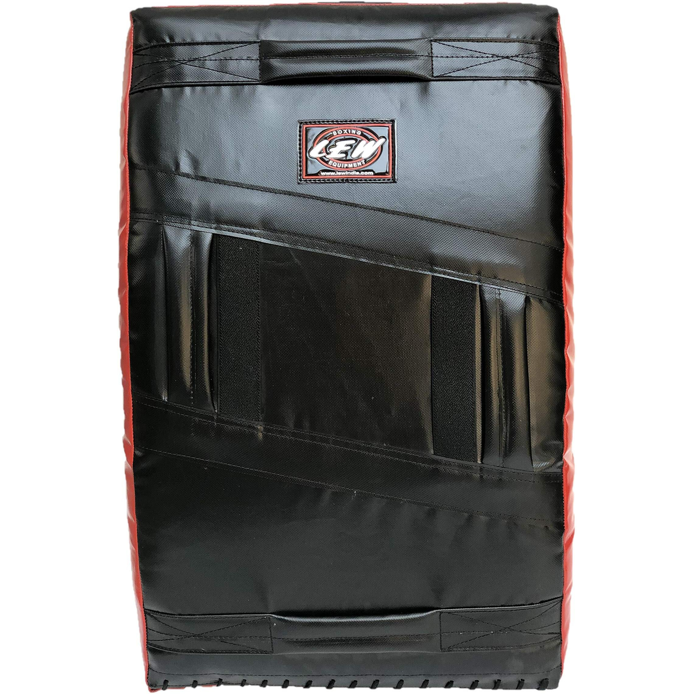 LEW Nylon Muay Thai MMA Kickboxing Training Kick Focus Pads, Black