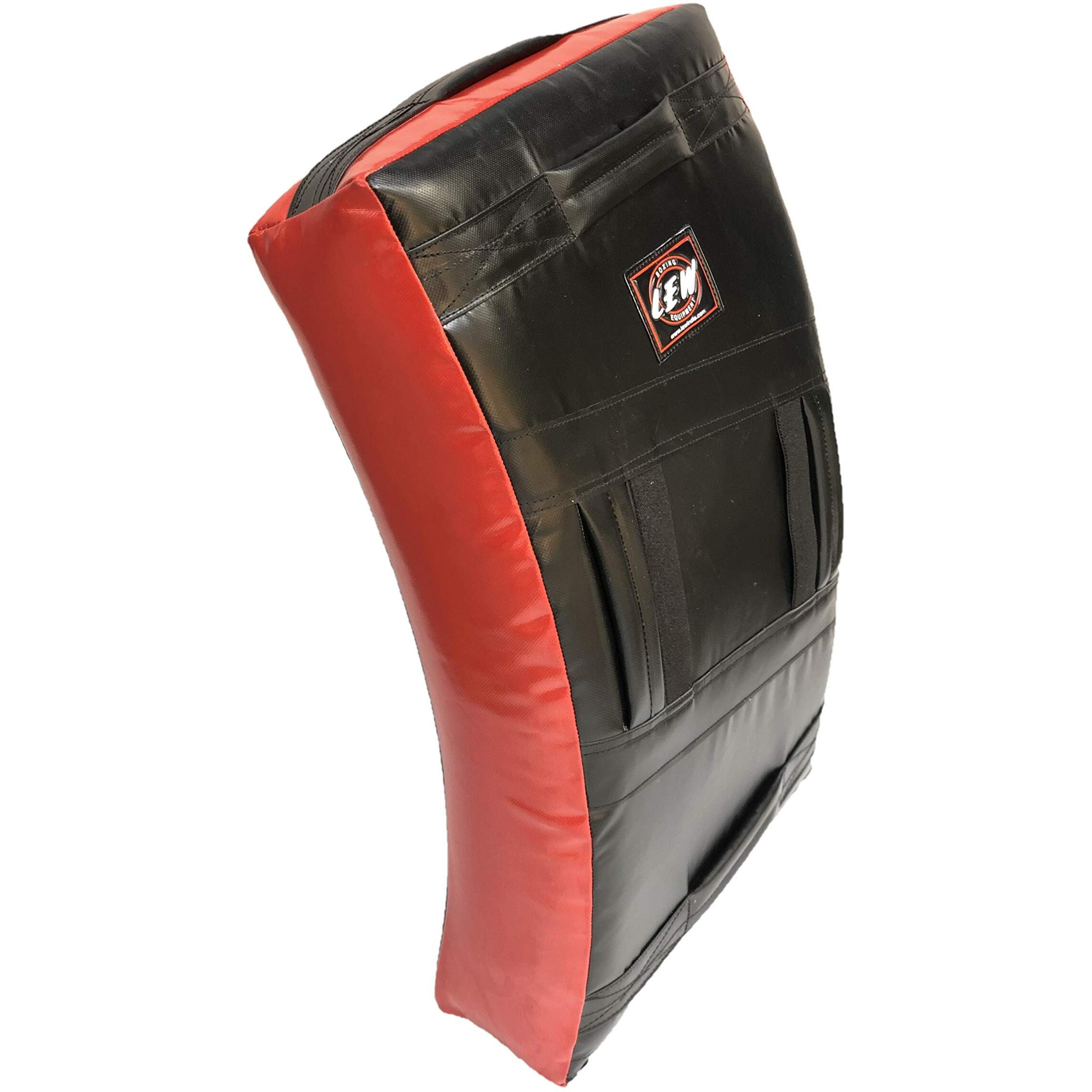 LEW Nylon Muay Thai MMA Kickboxing Training Kick Focus Pads, Black
