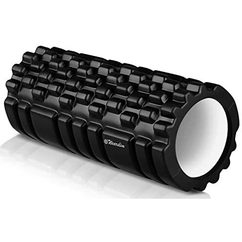 Wearslim Professional Long Acupressure Foam Roller for Deep Tissue Muscle Massage Exercise Fitness and Pain Relief Equipment - Multicolor