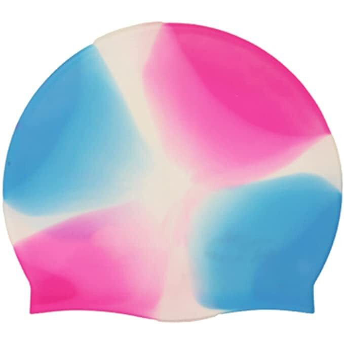 Toyshine Friendly Swede Silicone Long Hair Swim Caps - Durable Silicone Swimming Caps (Pack of 3) Color May varySSTP
