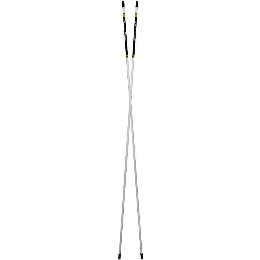 Golfoy Golf Training Alignment Sticks (Pair) (White)