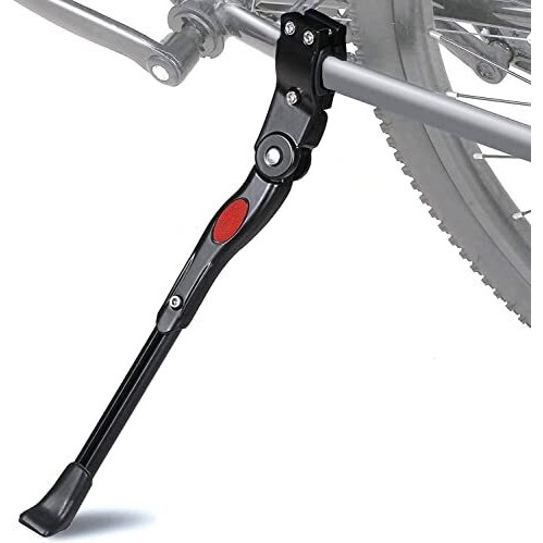 Linist Adjustable Bicycle Metal Kickstand Rear Side Bicycle Stand for Cycle