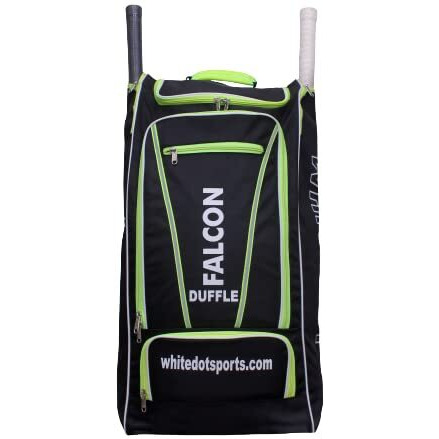 WHITEDOT SPORTS Protective Gear Cricket Kit Set With Falcon 1.0 Cricket Kitbag Suitable For Youth/Medium, Left Hand