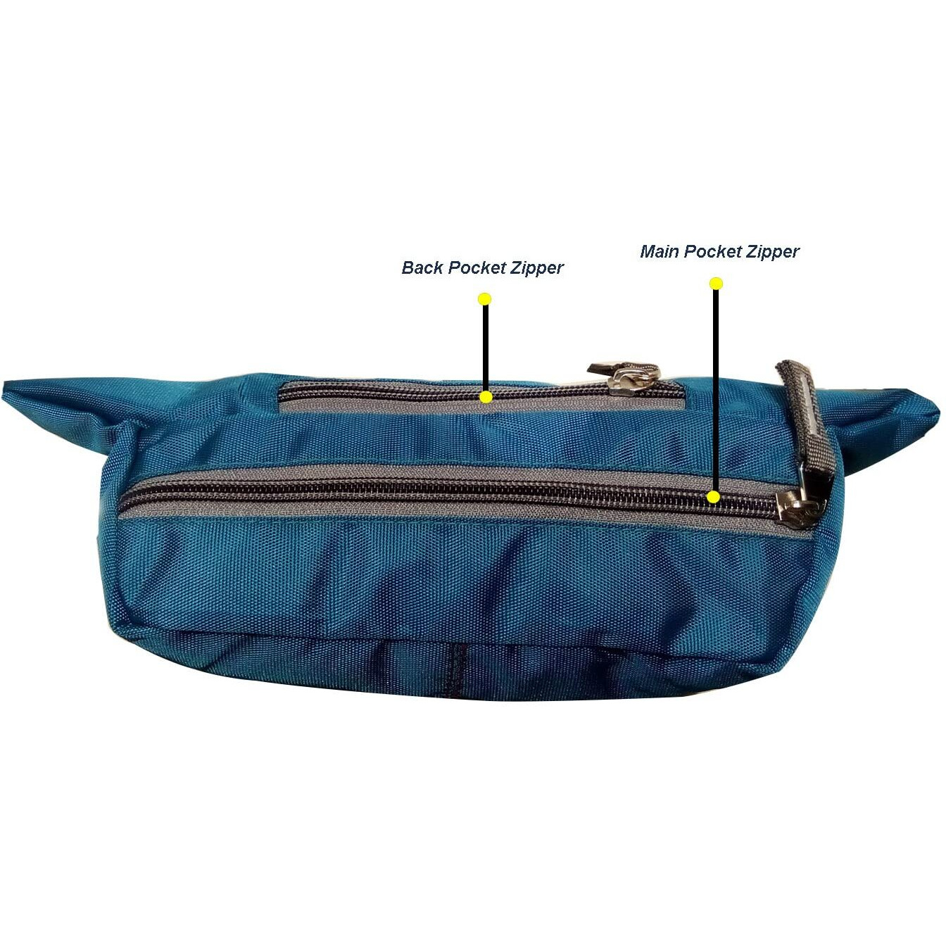 Handcuffs Waist Bag for Men & Women | Side Bag | Fanny Pack | Pouch | Hip | Wrist | Stomach | Belly | Belt | Kamar | Pouch | Sports | Bum Bags (Blue)