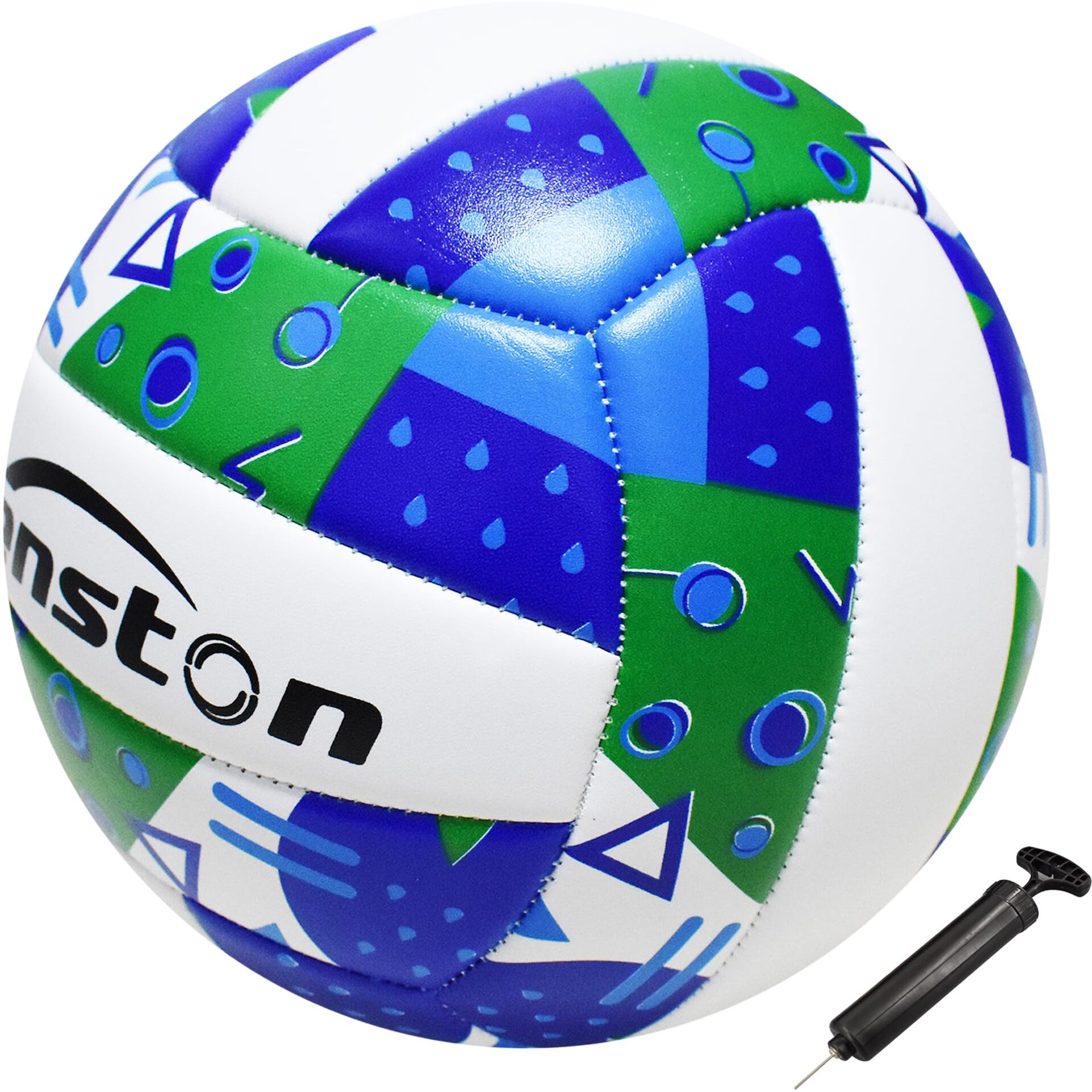 Senston Volleyball Soft Beach Volleyball Size5 for Outdoor/Indoor Play,Volleyball Sports Training Game Play Ball for Beginner, Teenager, Adult