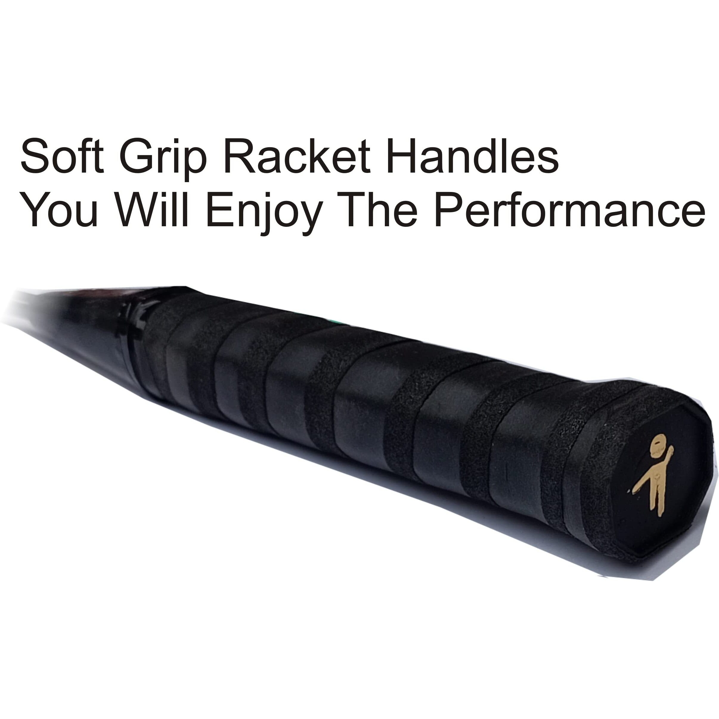 GILLX Badminton Rackets 2 Piece Dx 77 6 Nylon Shuttle Cocks Full Cover