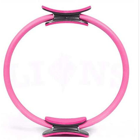 OLAHRAGA Fiberglass Eva Foam Home Gym Exercise Yoga Pilates for Men and Women (Pink)