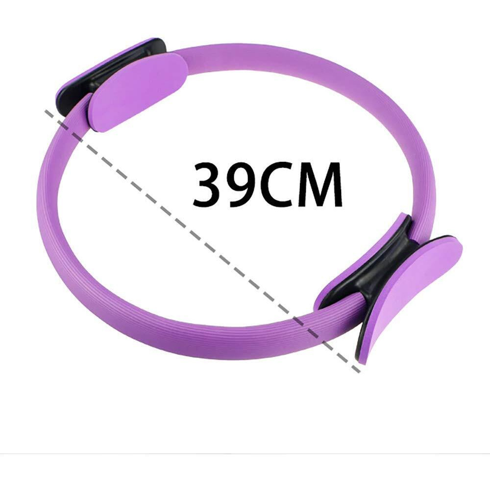 OLAHRAGA Fiberglass Eva Foam Home Gym Exercise Yoga Pilates for Men and Women (Purple)