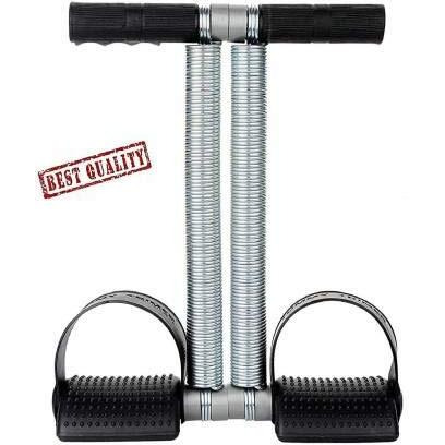 ALN 6 in 1 Ab Tummy Trimmer with Sweat Belt Combo Weight Loss Fitness Equipment For Men & Women Home Gym-Abs Exerciser-Sweat Belt Free Size For Use