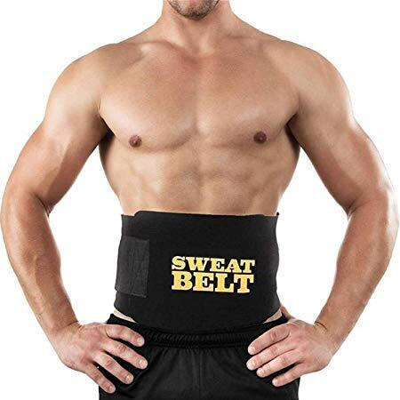 ALN 6 in 1 Ab Tummy Trimmer with Sweat Belt Combo Weight Loss Fitness Equipment For Men & Women Home Gym-Abs Exerciser-Sweat Belt Free Size For Use