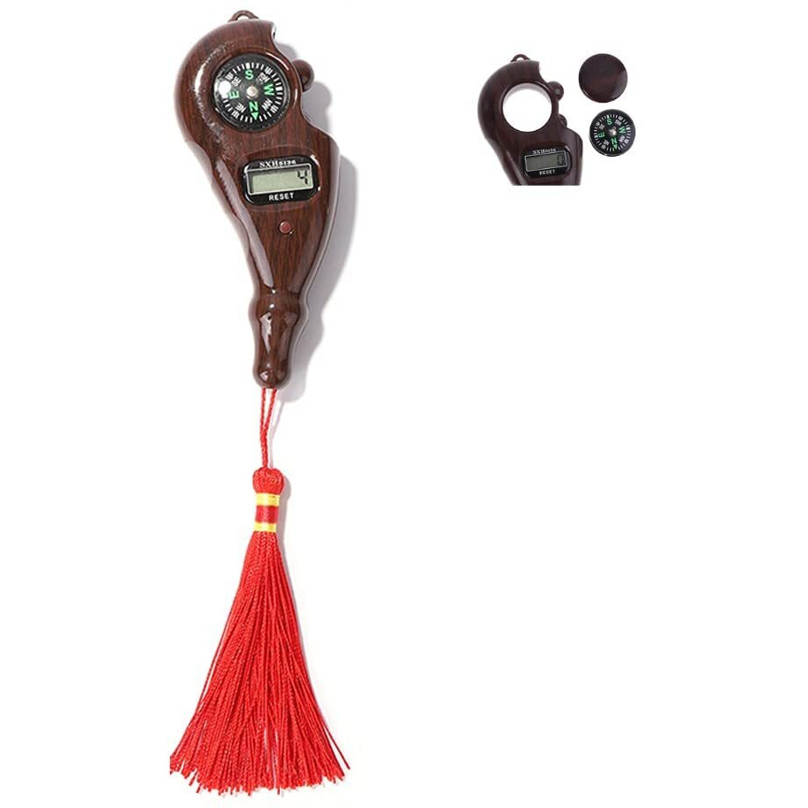 ROYAL WIND Newest Islamic Portable Rotating Prayer Beads Misbaha Tasbih with Digital Finger Counter (Blue)