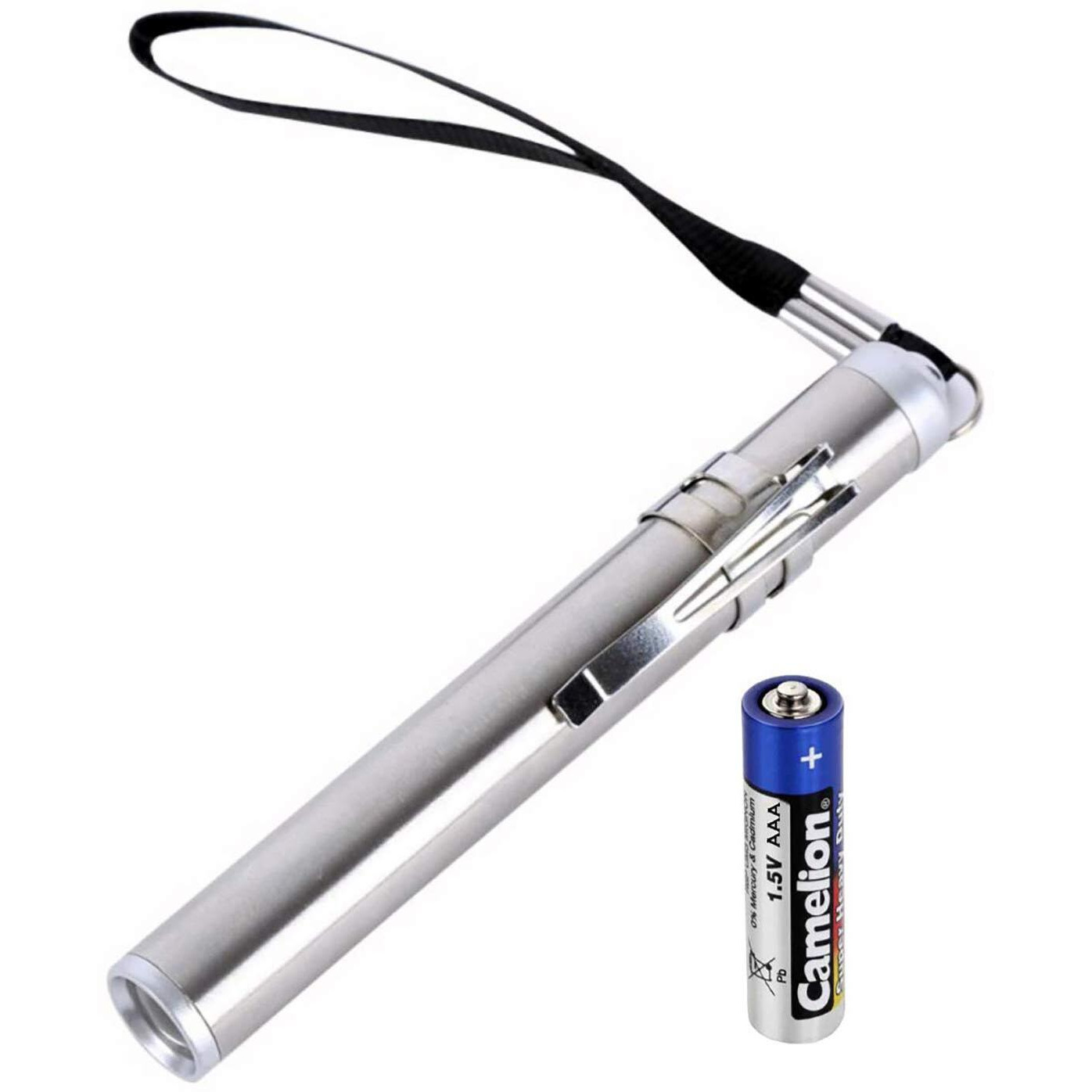 Magicwand Round Moon Shaped Light Aluminium Alloy Torch with Convex CREE Led