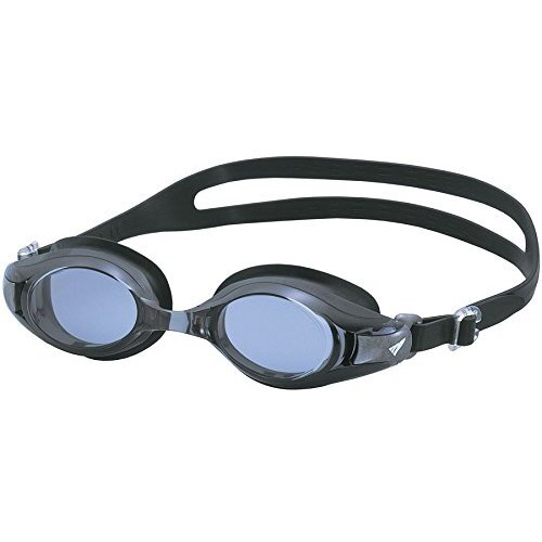 Dolphin Rx V510 | Prescription Swim Goggles | (Black, -4 Power) | Ages 12-Adult | Unisex | Japan Made