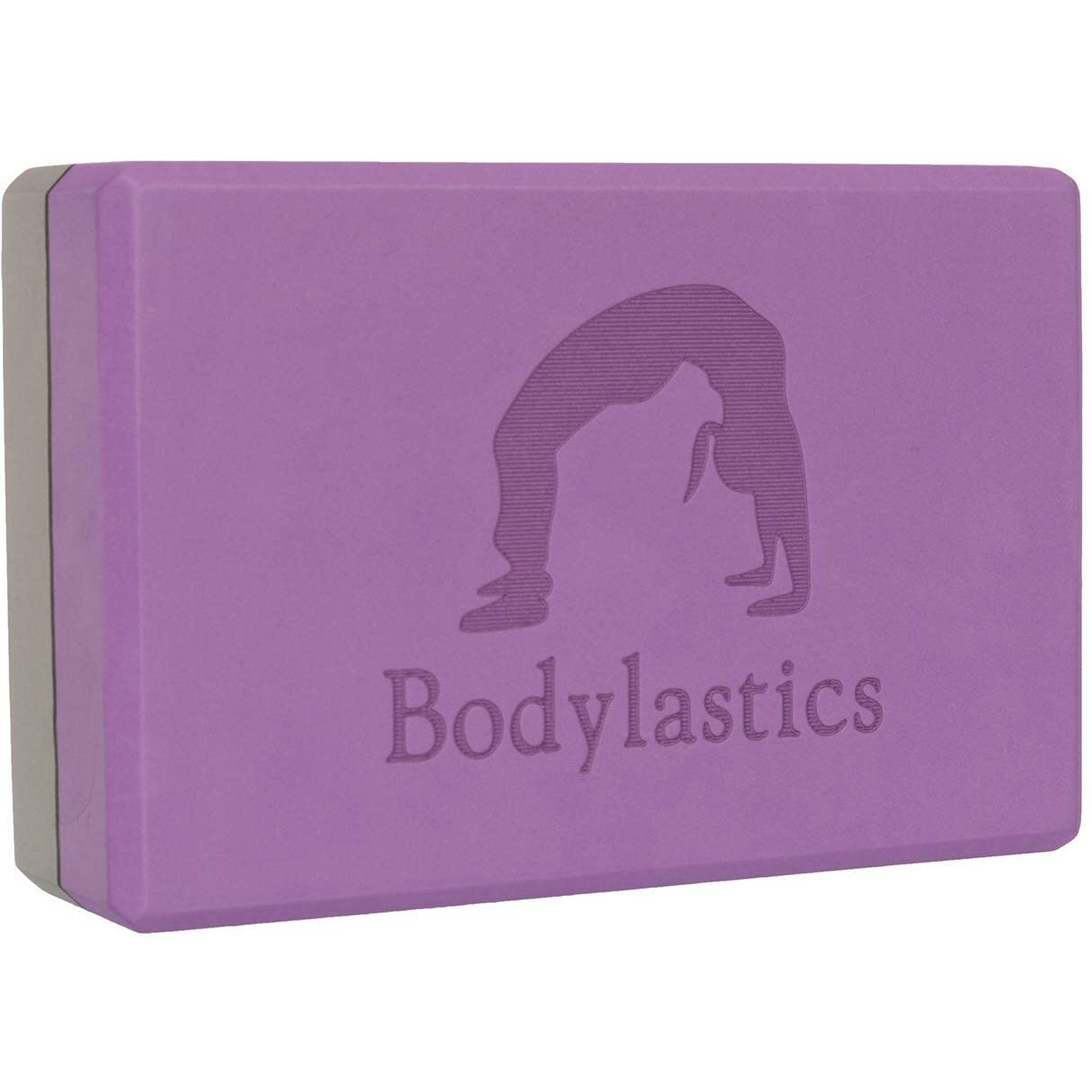 Bodylastics Yoga Blocks Set of 2, Yoga Strap, Cooling Towel with Storage Bag High Density EVA Foam Non-Slip Workout Bricks to Improve Poses Balance Flexibility Support Strength Training Exercise