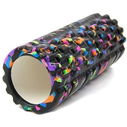 Bodylastics 33cms Foam Roller for Deep Tissue Massage, Relief from Sore Muscles Pain, Pre & Post Exercise Fitness Workout Sessions
