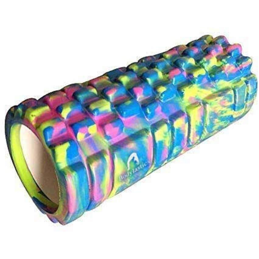 Bodylastics 33cms Foam Roller for Deep Tissue Massage, Relief from Sore Muscles Pain, Pre & Post Exercise Fitness Workout Sessions