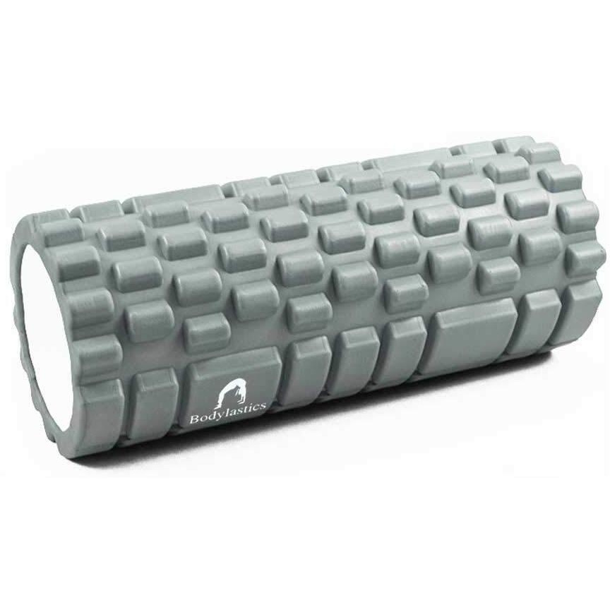 Bodylastics 45cms Foam Roller for Deep Tissue Massage, Relief from Sore Muscles Pain, Pre & Post Exercise Fitness Workout Sessions