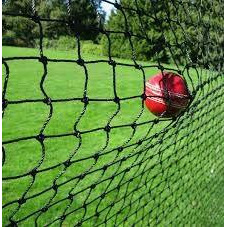 EasyShoppingBazaar Cricket Practice Net Sports Net Ground Net  Green 44mm Hole with cable ties - 10 x 45 FT - 3mm Thickness