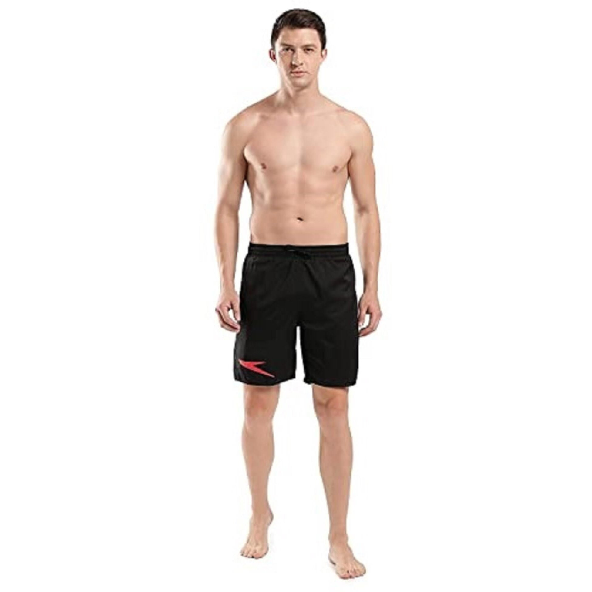 Speedo Men s Xpress Lite Essential Placement Printed Watershorts - True Navy & Spritz