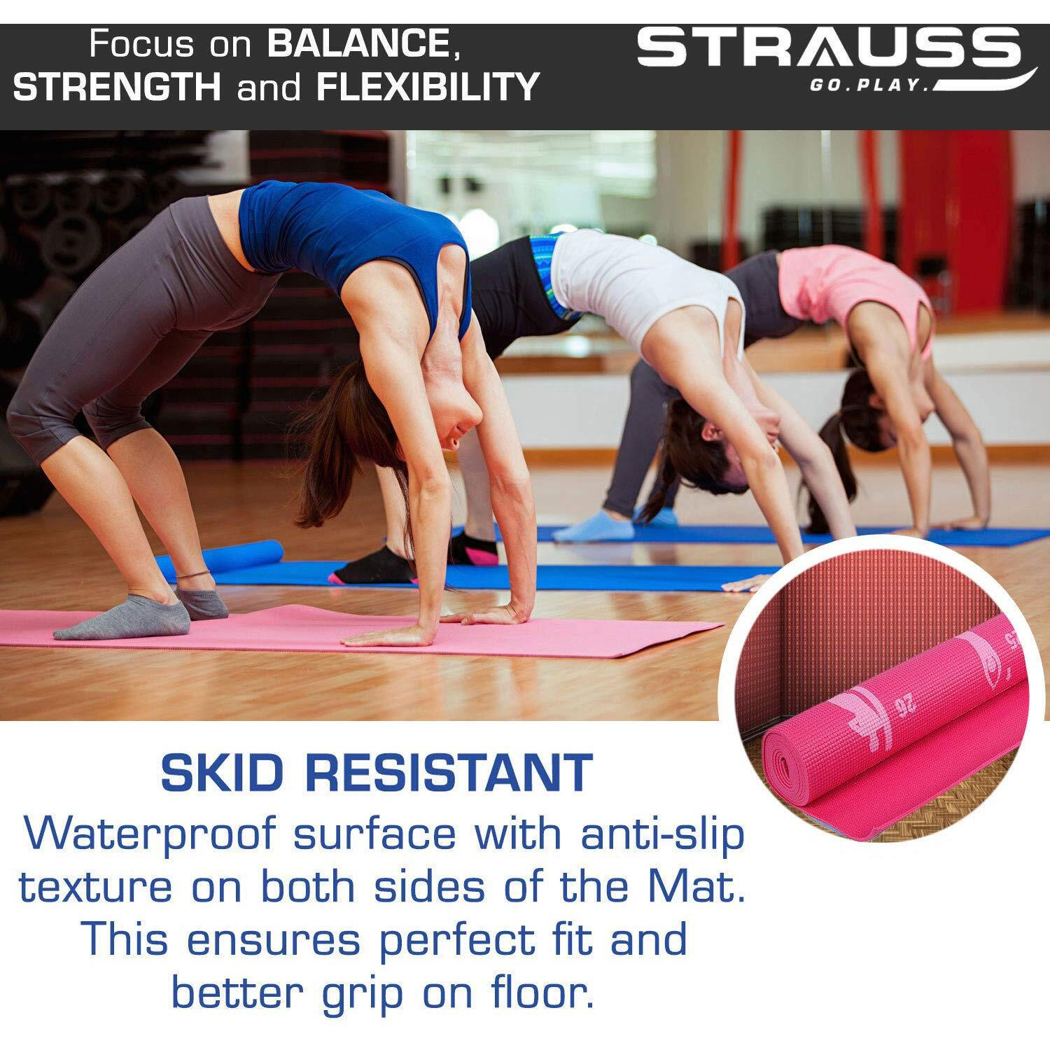 Strauss Yoga Mat (Yogasana)