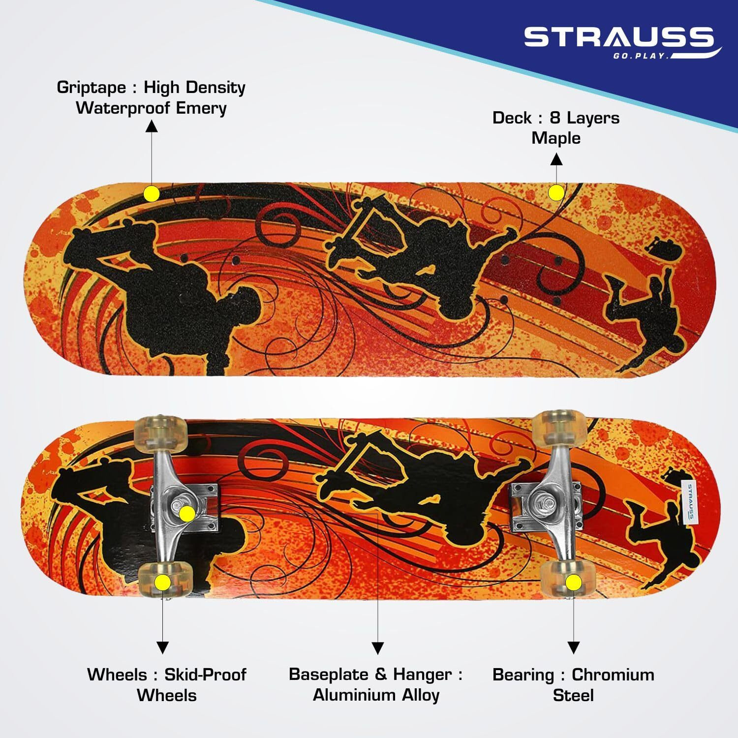 Strauss Bronx YB Skateboard