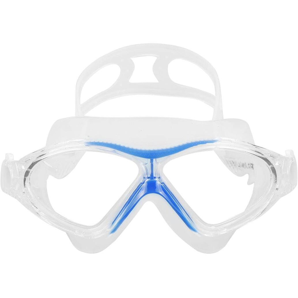 STRAUSS Swimming Goggles | Anti Fog & UV Protection | Swimming Goggles for Kids, Adults | Fully Adjustable Swimming Goggles with A Case Cover,(Blue)