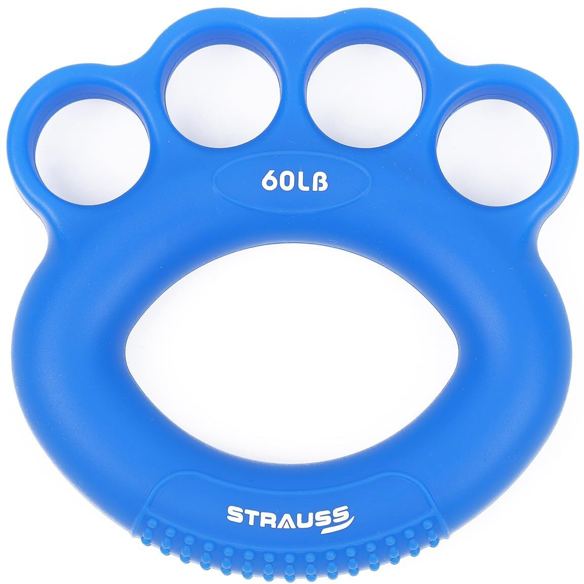 Strauss Adjustable Finger and Hand Exerciser | Finger&Palm Gripper | Hand Strengthener for Carpal Tunnel Relief and Grip Strength for Men & Women, (Navy Blue)