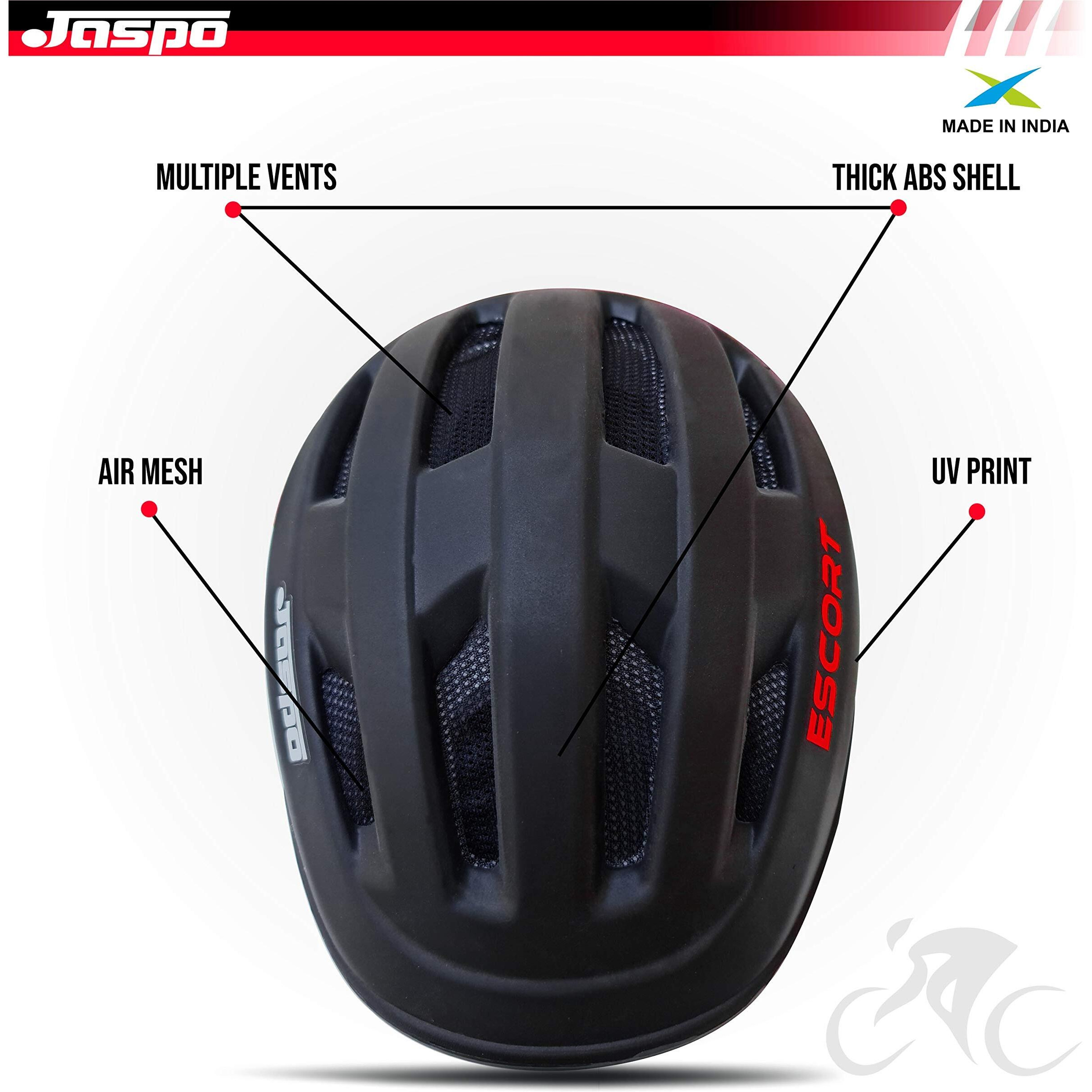 Jaspo Black Multi Utility Sports Helmet