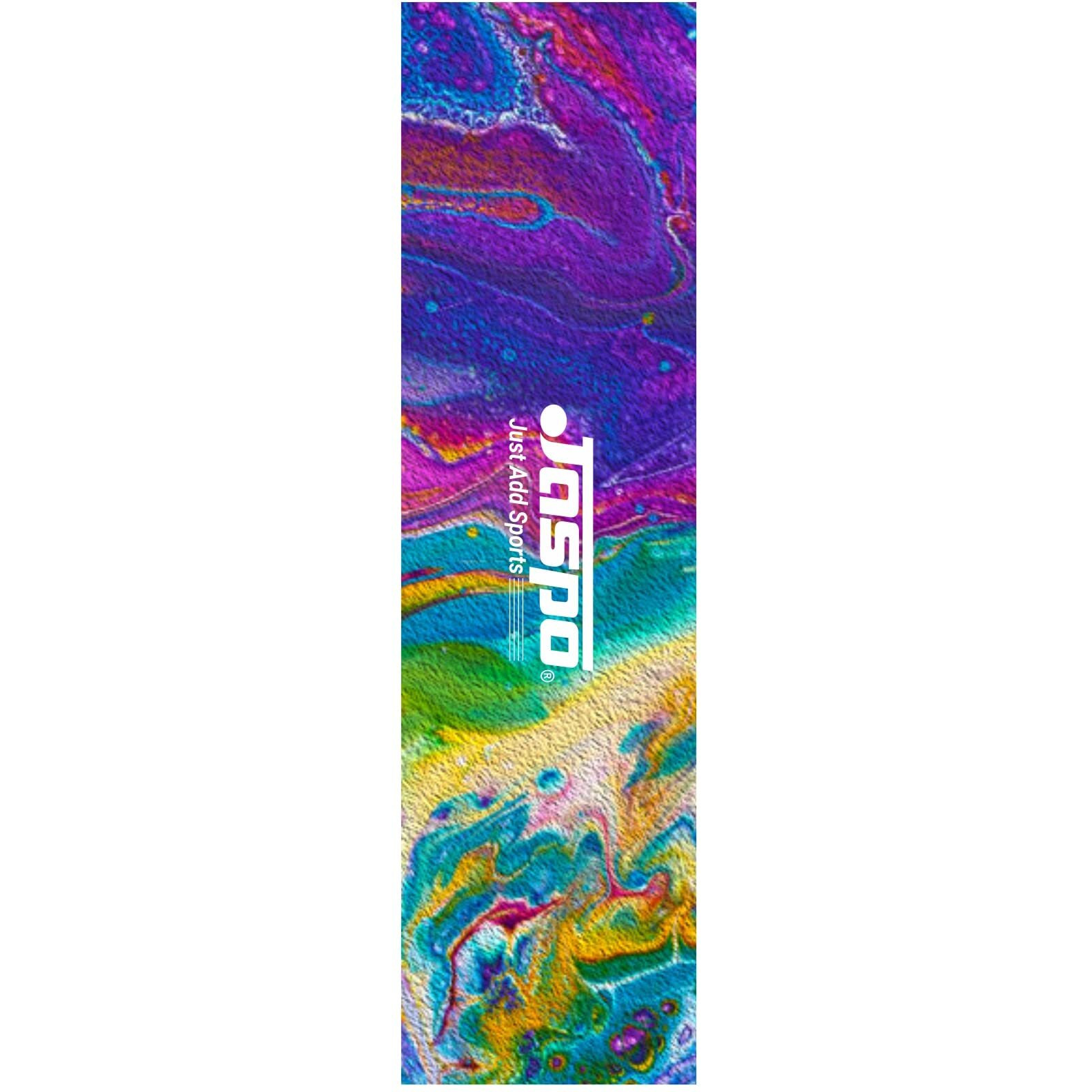 Jaspo Grip Tape Specially Designed for Skateboards Also Used for Stair Grip Pedal Grip Wheel Chair and Steps (Anti-Slip Tape) (33 * 9, WAVES, Black)