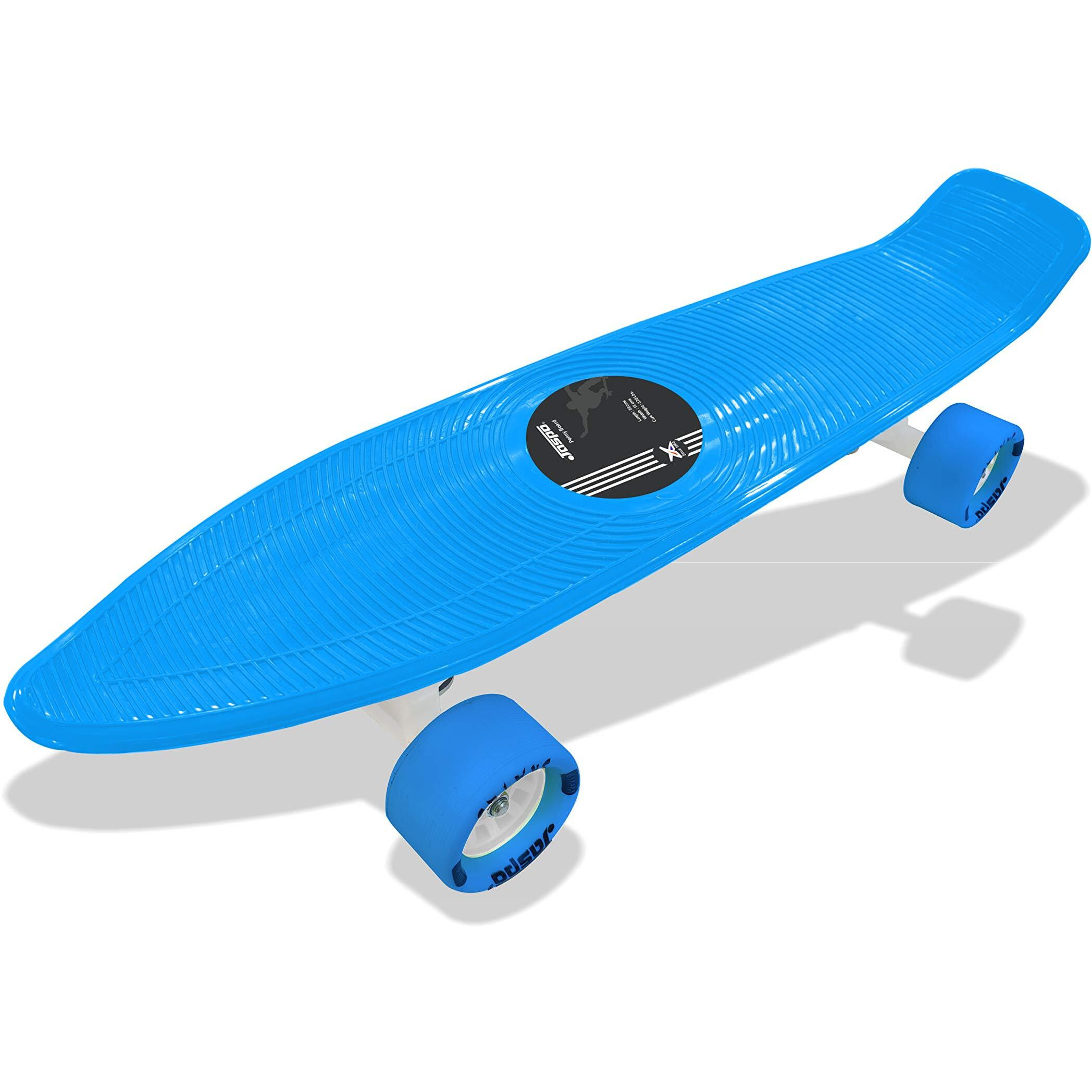 JASPO Ride On Penny Board (Blue) 22.5 inches * 5.5 inches Polypropylene UK